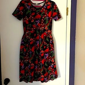 LiLaRoe Amelia, size small, floral